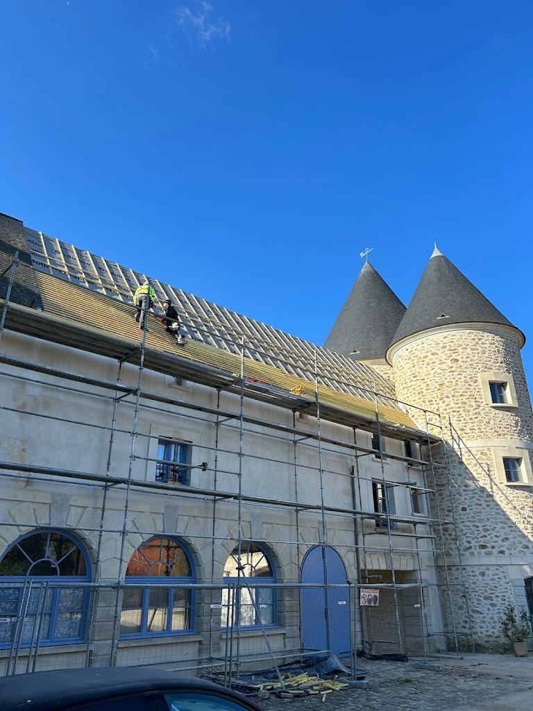 Rénovation château en cours